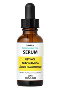 Serum Retinol, Niacinamida y Ácido Hialurónico.
